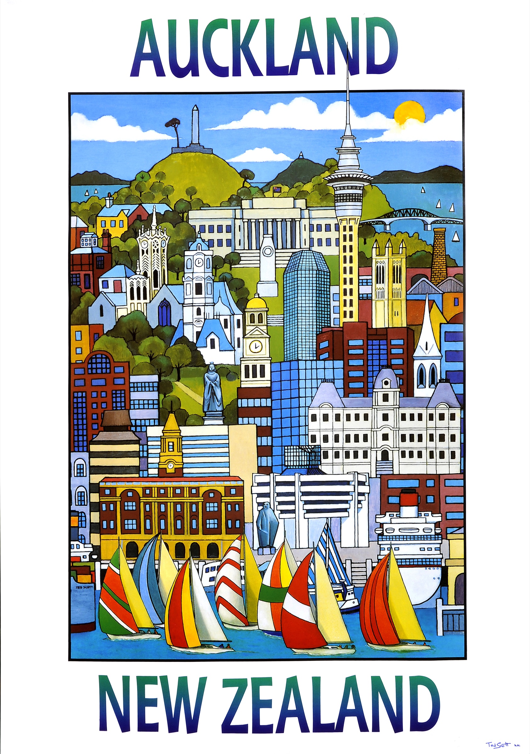 Auckland by Ted Scott