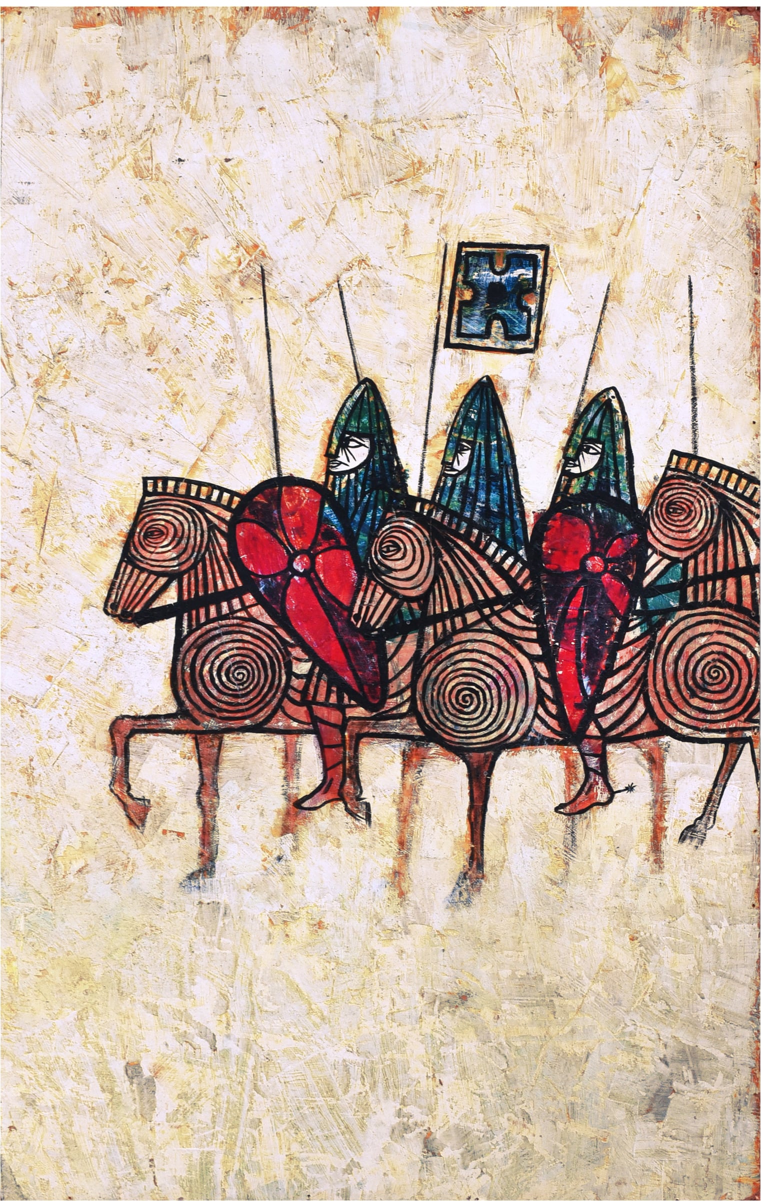 Right panel — Norman Knights by Ted Scott