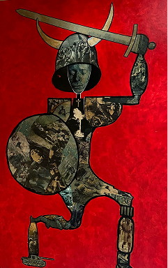 Horned Warrior by Ted Scott